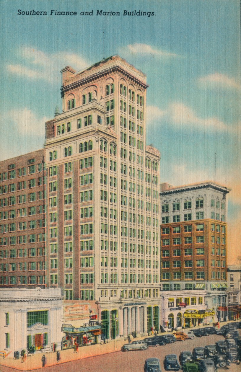 Southern Finance and Marion Buildings, Augusta, Georgia, 1943 tekijältä Unbekannt