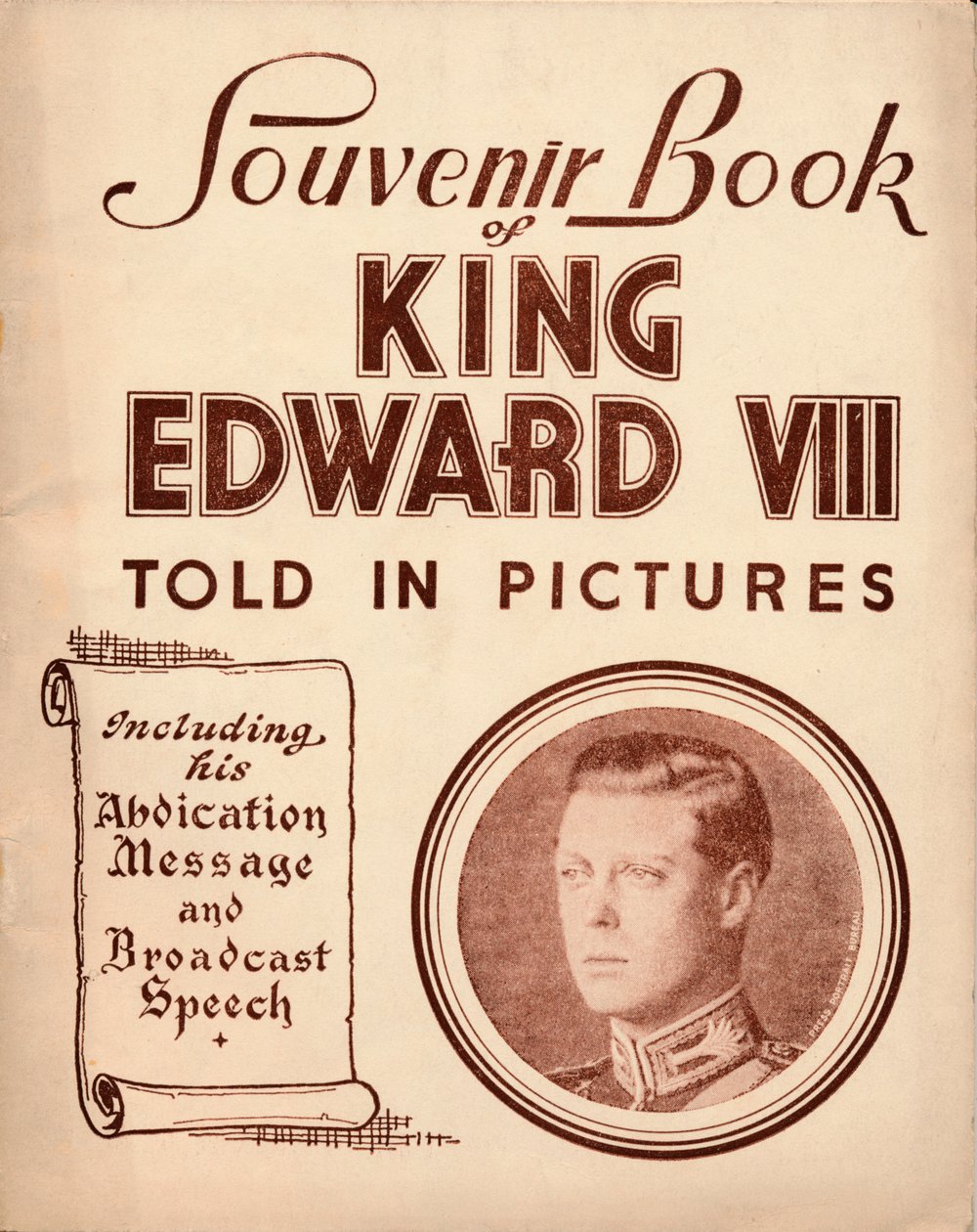 Kuningas Edward VIII:n matkamuistokirja: Kuvissa kerrottu, 1937 tekijältä Unbekannt