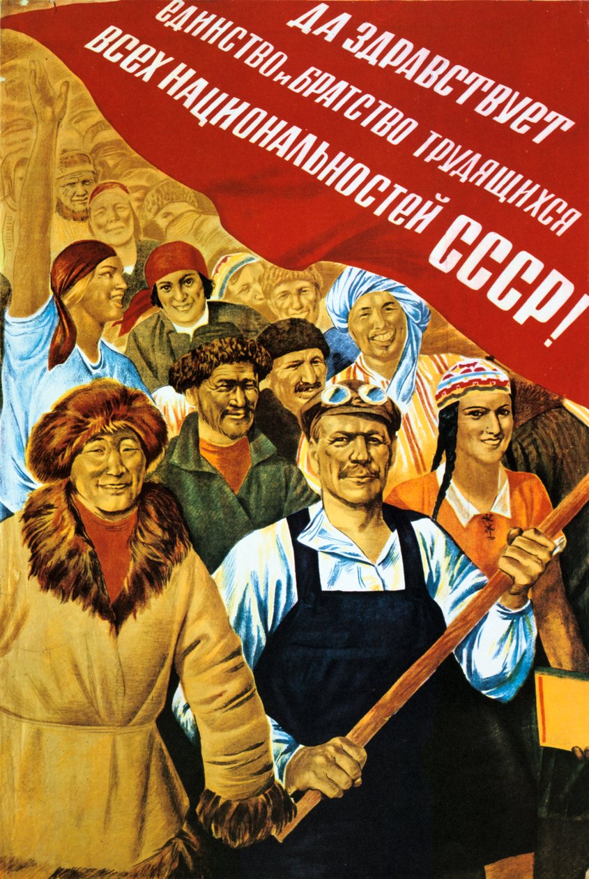 Neuvostoliiton poliittinen juliste, 1934 tekijältä Unbekannt