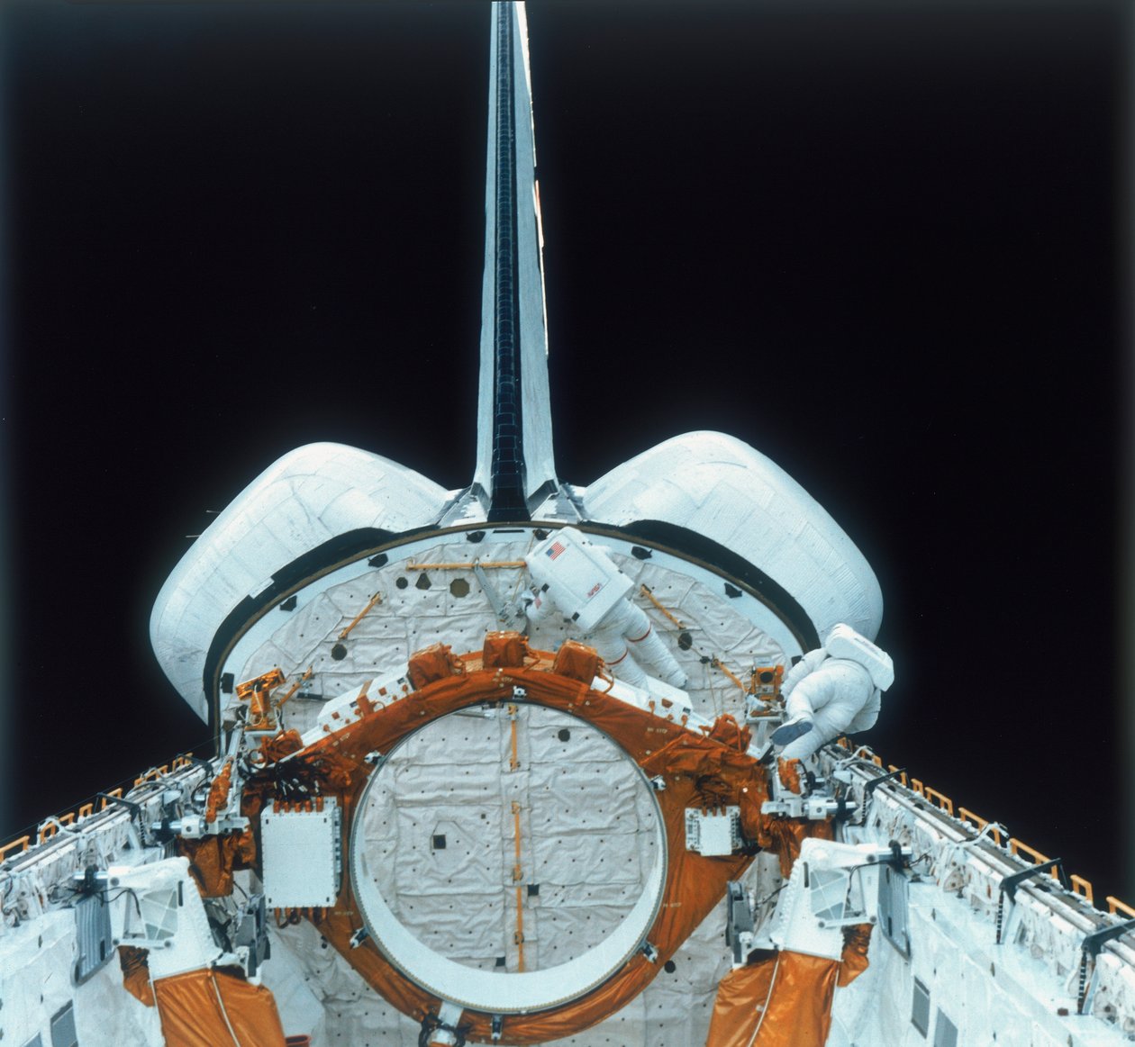 Avaruussukkula Astronaut EVA:lla, 1980-luku tekijältä Unbekannt