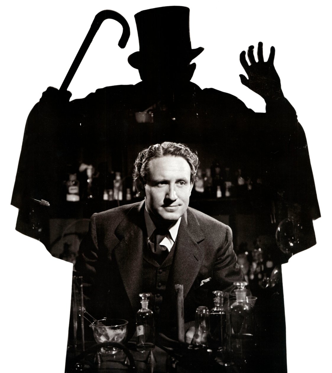 Spencer Tracy elokuvassa Tohtori Jekyll ja herra Hyde tekijältä Unbekannt