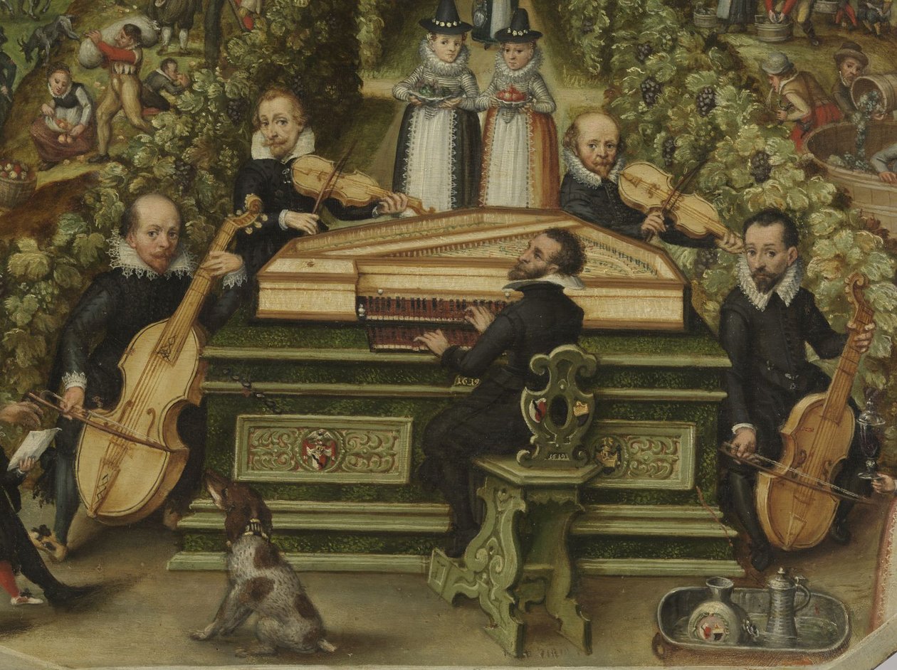 Lucas Friedrich Behaim von Schwartzbachin spinet-kansi, 1619 tekijältä Unbekannt