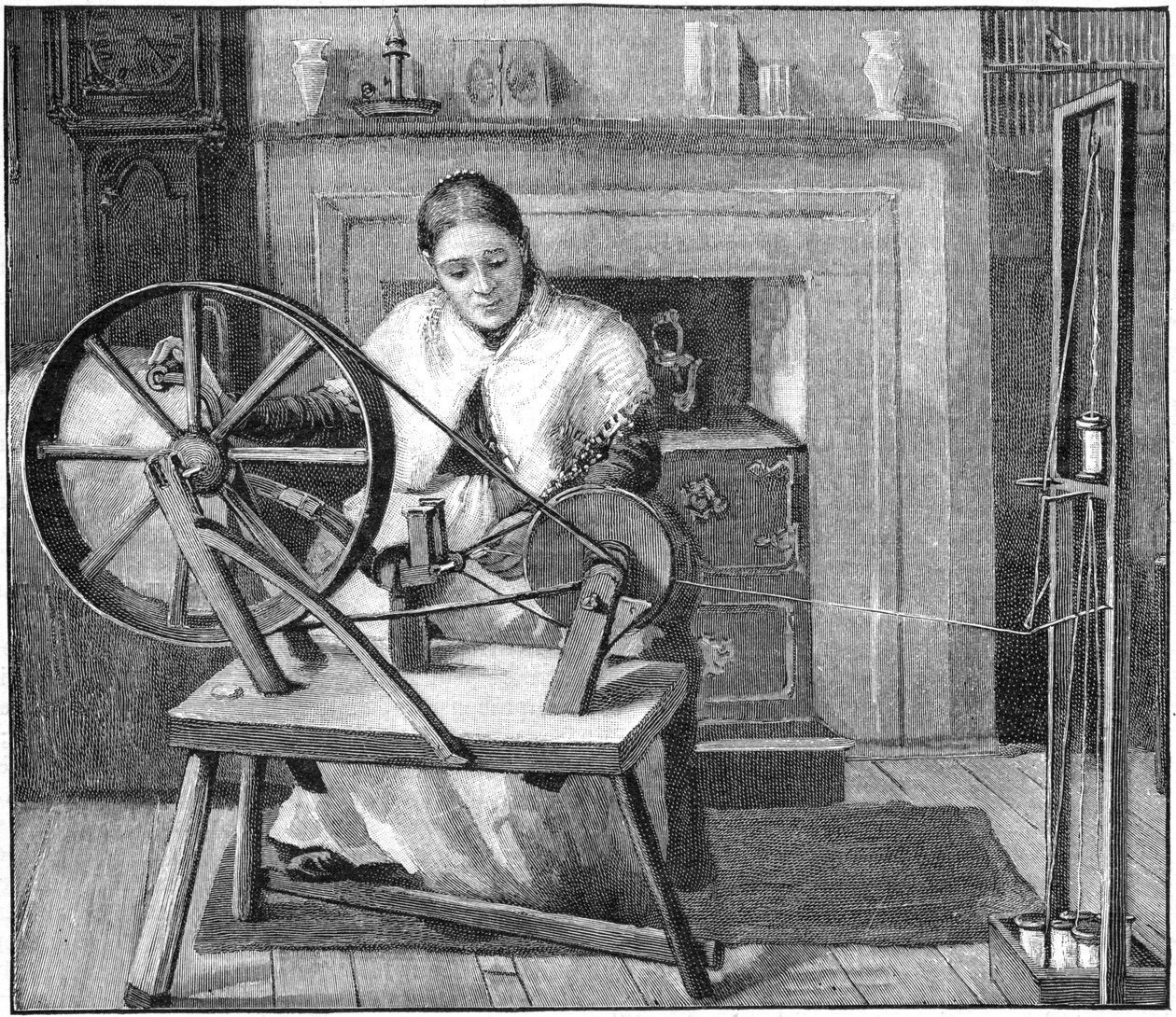 Spitalfieldsin silkkityöntekijä kiertelee silkkiä mökissään Lontoossa, Englannissa, 1893 tekijältä Unbekannt