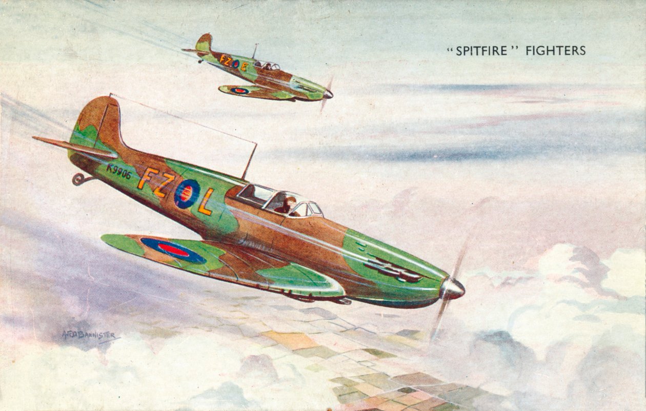 Spitfire Fighters, c1940 tekijältä Unbekannt
