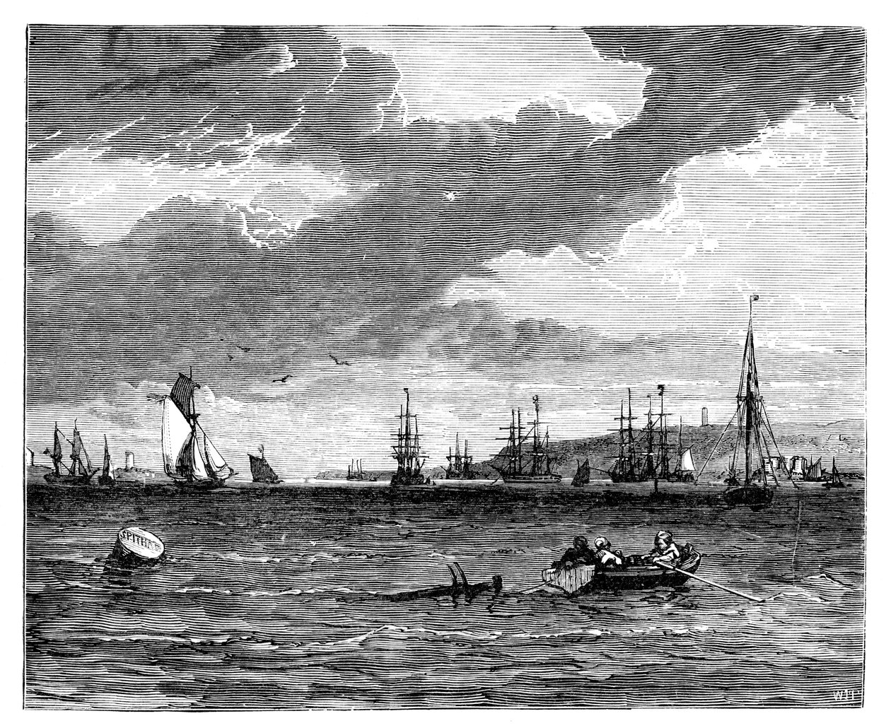Spithead, Hampshire, 1888 tekijältä Unbekannt