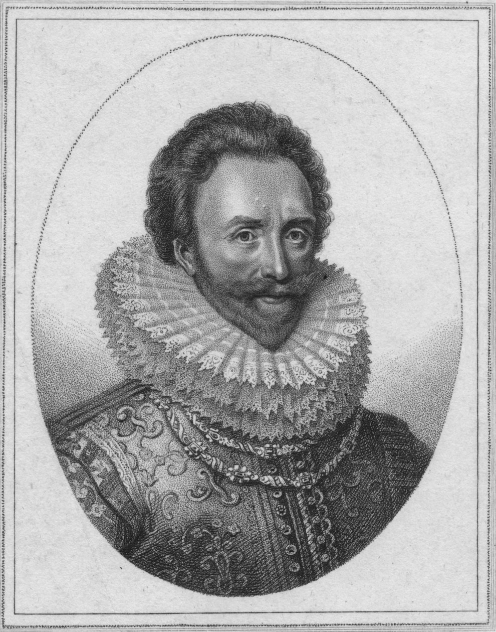 Sr. Dudley Carleton, varakreivi Dorchester, 1807. tekijältä Unbekannt