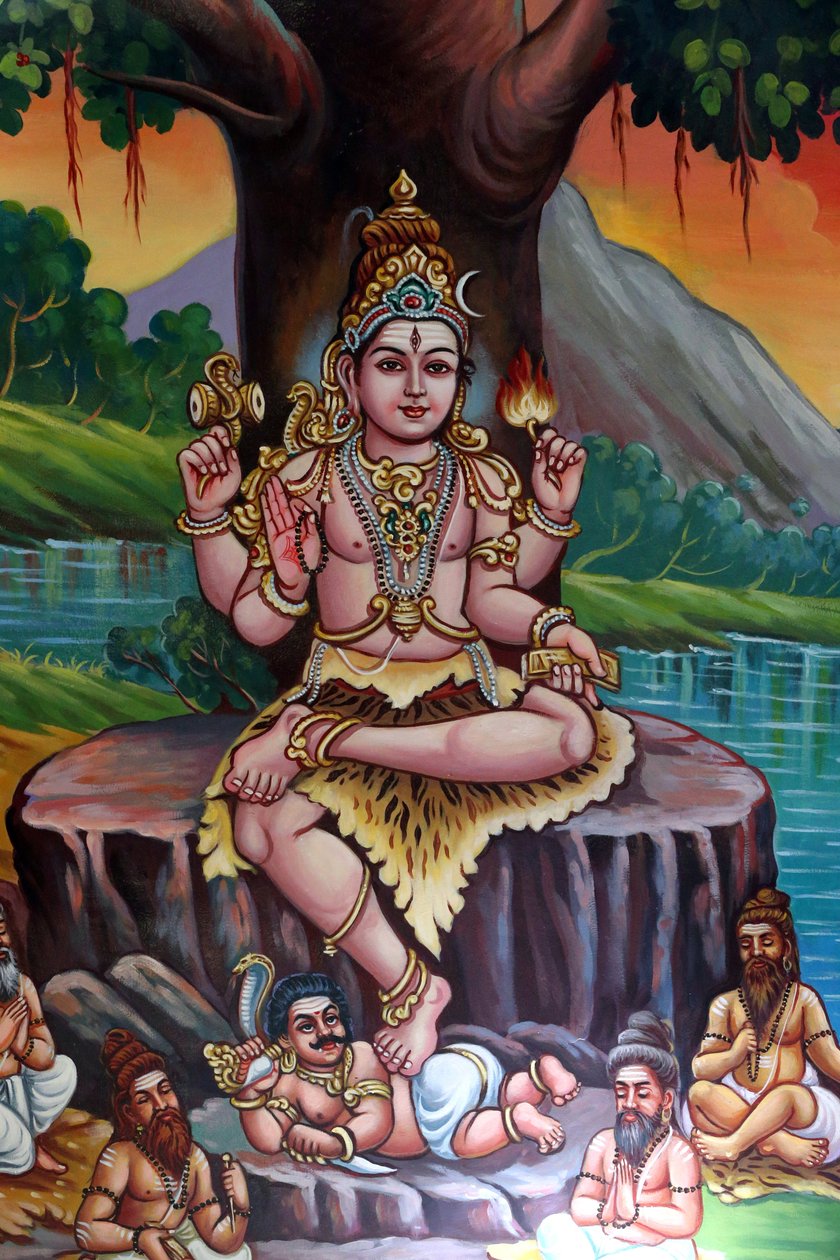 Sri Vadampathira Kaliammanin hindutemppeli. Shiva. Singapore tekijältä Unbekannt