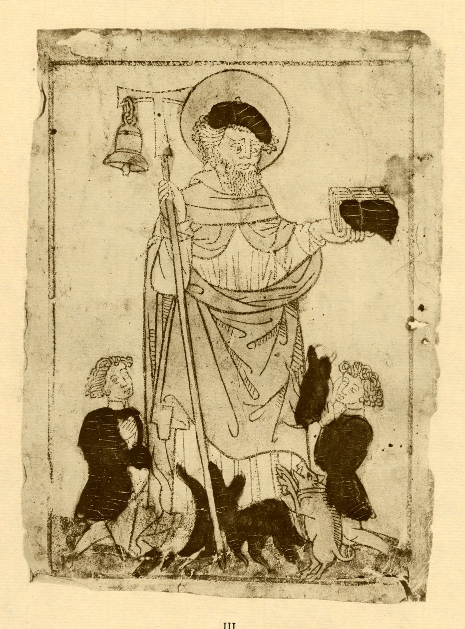 Pyhä Antonius Erakko, 1915. tekijältä Unbekannt