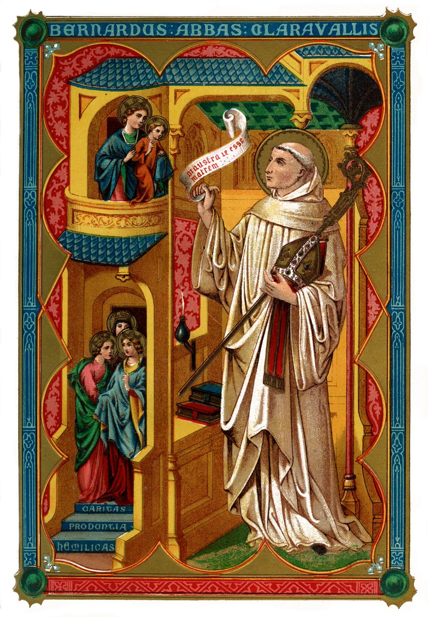 St Bernard, 1886 tekijältä Unbekannt