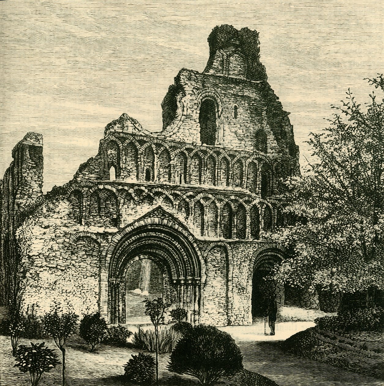 St. Botolphs Priory, 1898. tekijältä Unbekannt