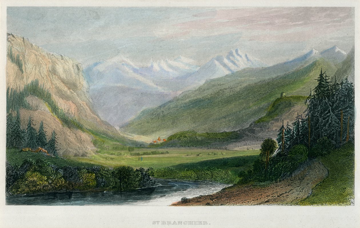 St Branchier, 1800-luku tekijältä Unbekannt