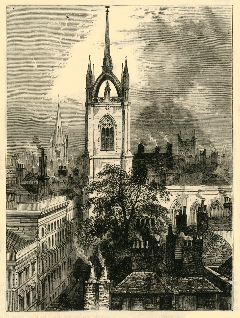 St. Dunstans-in-the-East, 1872. tekijältä Unbekannt