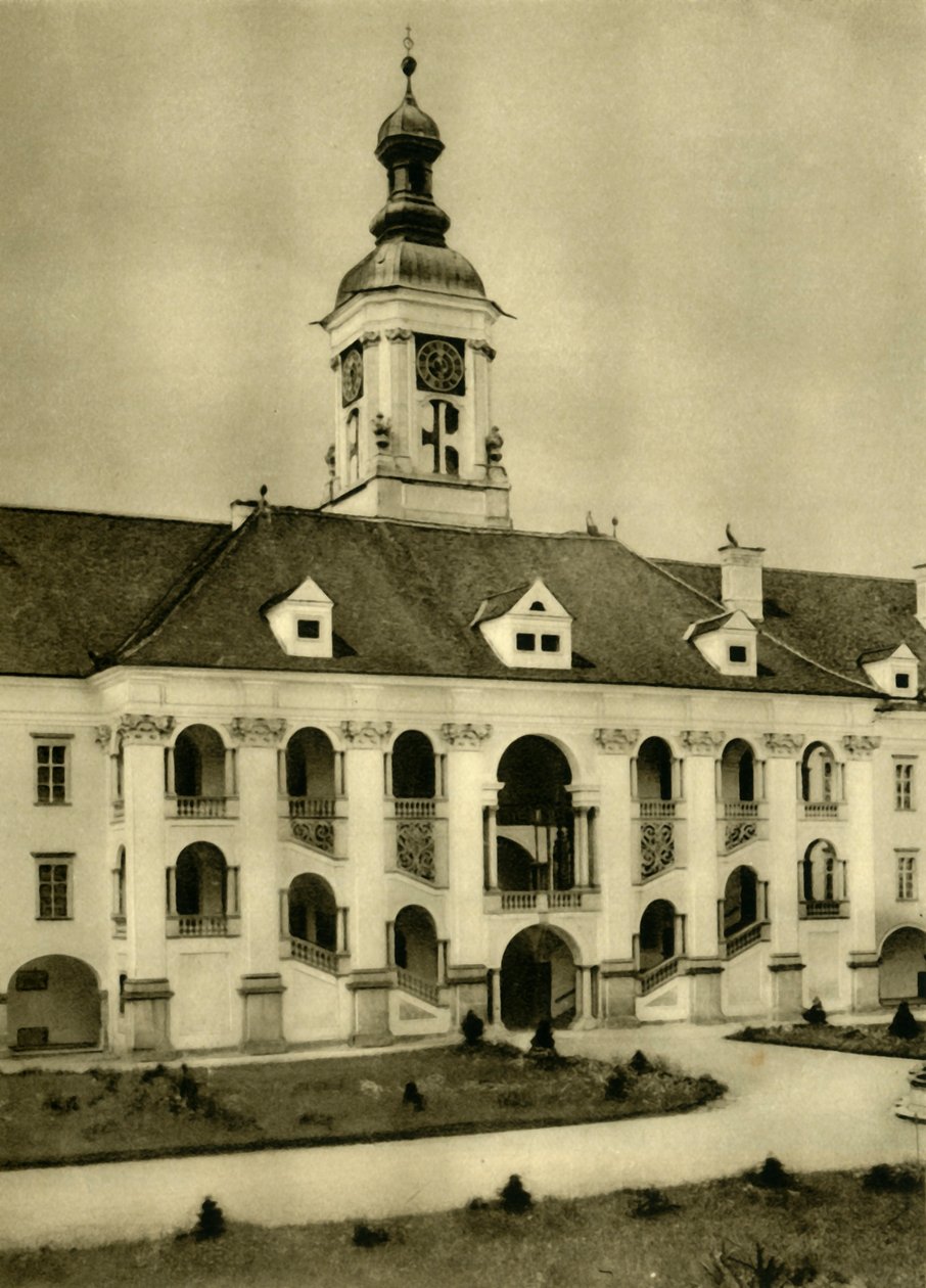 Pyhän Florianin luostari, Sankt Florian, Ylä-Itävalta, c1935. tekijältä Unbekannt
