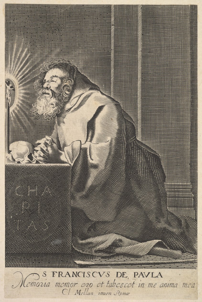 St. Francis de Paul, vuoden 1627 jälkeen. tekijältä Unbekannt