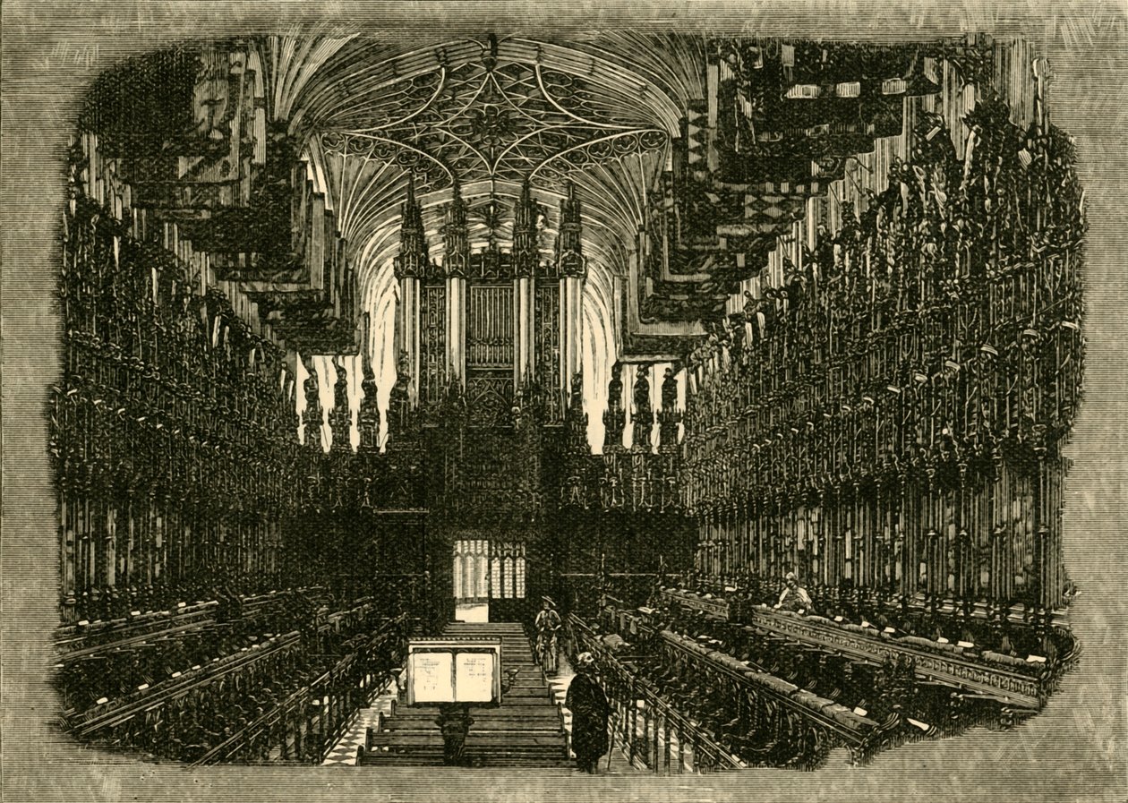 St. Georges Chapel, Windsor, 1898. tekijältä Unbekannt