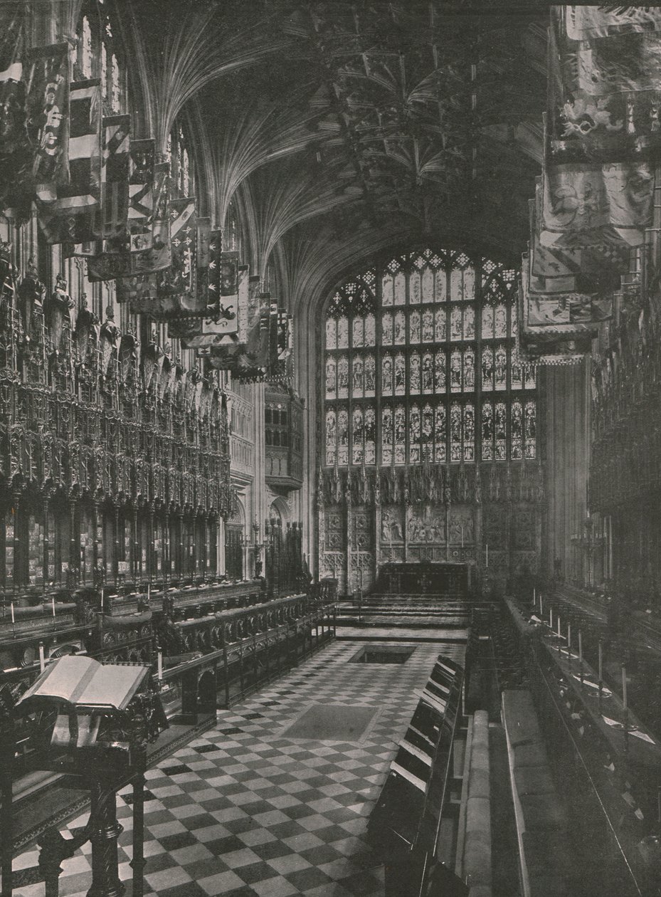 St Georges Chapel, Windsor, 1910. tekijältä Unbekannt