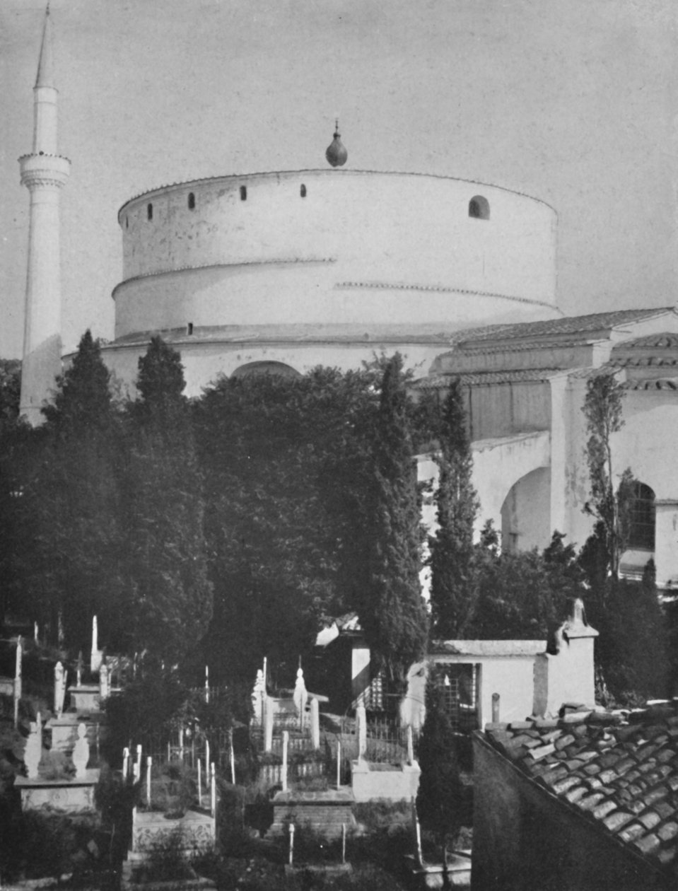 Pyhän Yrjön kreikkalainen kirkko, nykyinen moskeija, Konstantinopoli, 1913 tekijältä Unbekannt