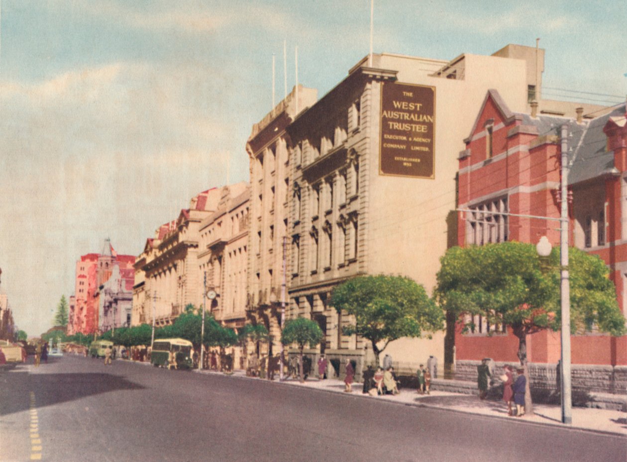 St. Georges Terrace, 1947. tekijältä Unbekannt