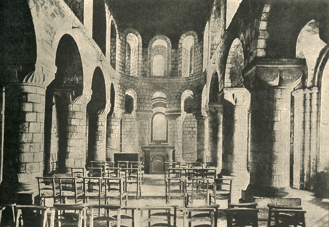 St. Johns Chapel, Tower of London, Norman Architecture, 1908 tekijältä Unbekannt