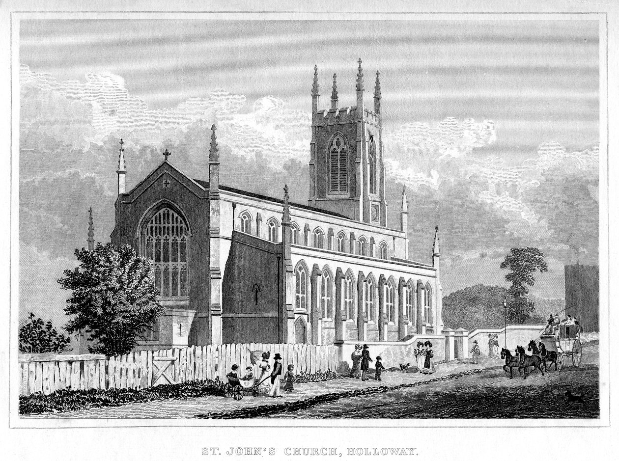 St Johns Church, Holloway, Lontoo tekijältä Unbekannt