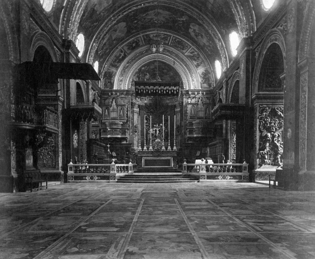 St Johns Co-Cathedral, Valletta, Malta, 1910-luku tekijältä Unbekannt