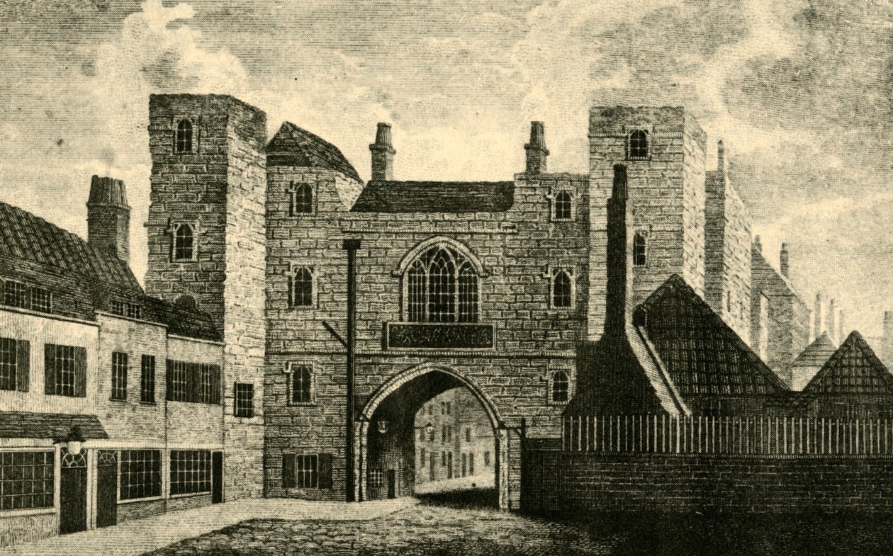 St. Johns Gate, Clerkenwell, 1813, 1925. tekijältä Unbekannt