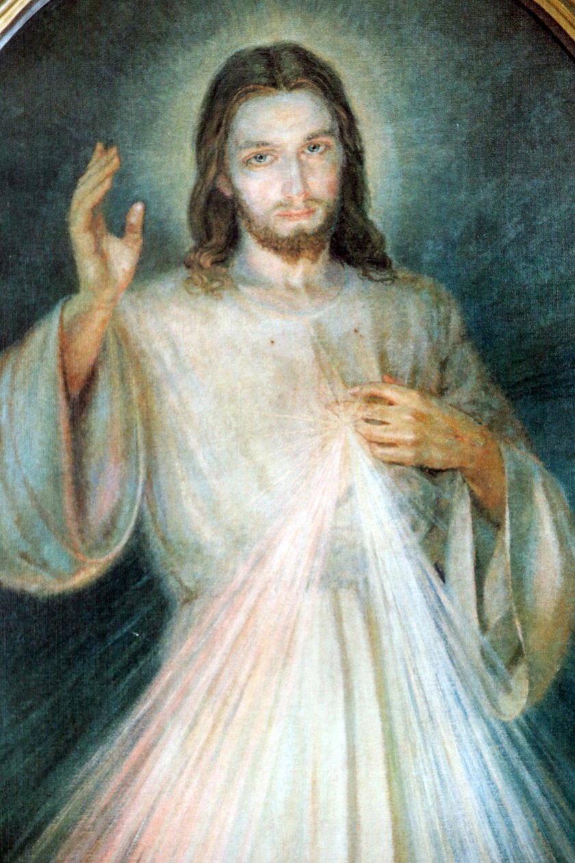 Pyhän Joosefin kirkko. Jumalallinen armo. Jeesus luotan sinuun. Singapore tekijältä Unbekannt