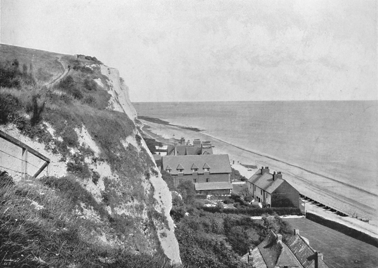 St. Margarets Bay - Hotelli, Cliffsistä, 1895 tekijältä Unbekannt