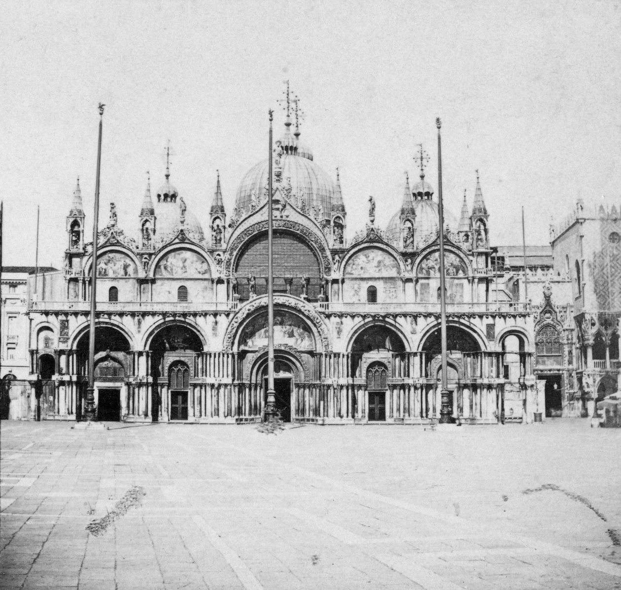 Pyhän Markuksen basilika, Venetsia, Italia, 1800-luvun loppu tai 1900-luvun alku tekijältä Unbekannt