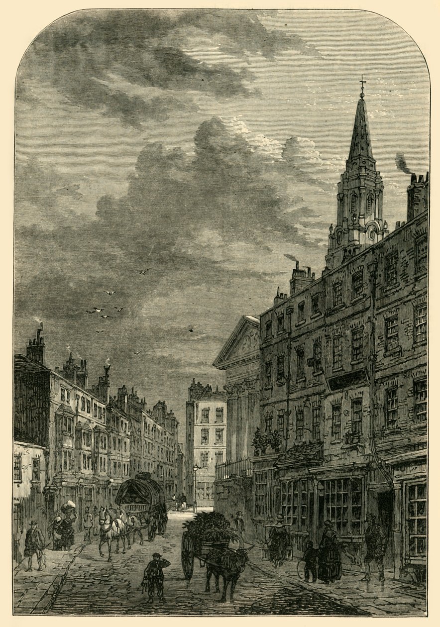 St. Martins Lane, 1820, 1881. tekijältä Unbekannt