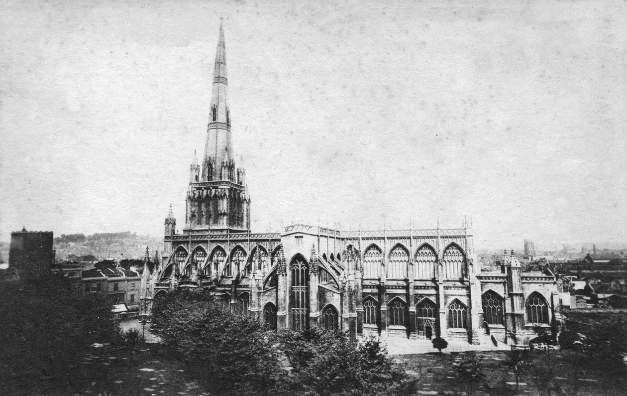 St Mary Redcliffe -kirkko, Bristol, 1900-luvun alku tekijältä Unbekannt