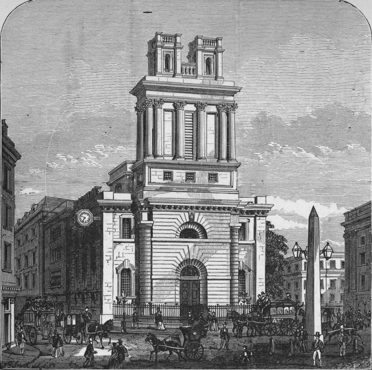 St. Mary Woolnoth, 1890 tekijältä Unbekannt