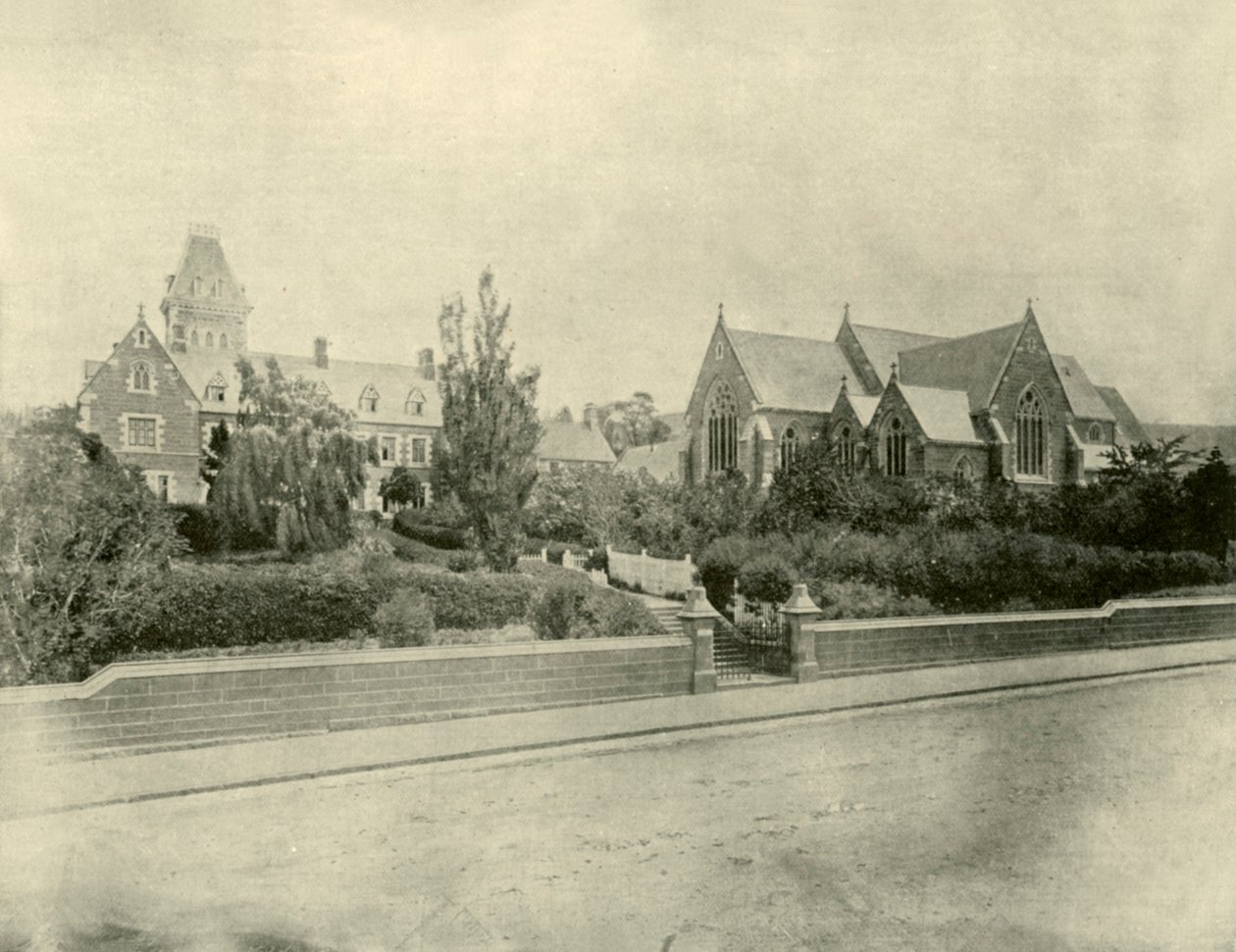 Pyhän Marian katedraali ja luostari, Hobart, 1901. tekijältä Unbekannt