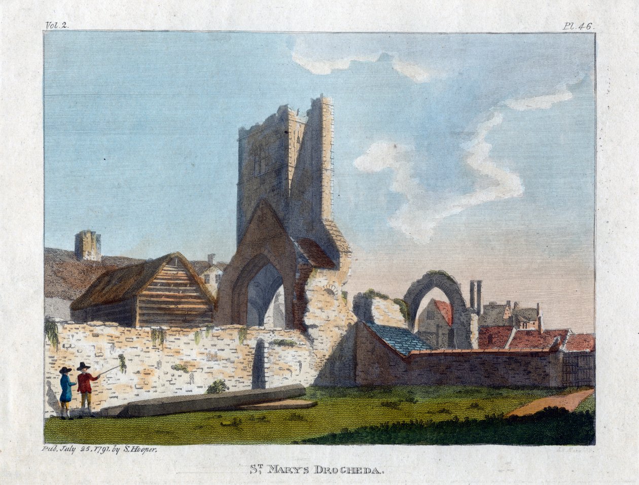 St Marys, Drogheda, Irlanti, 1791 tekijältä Unbekannt