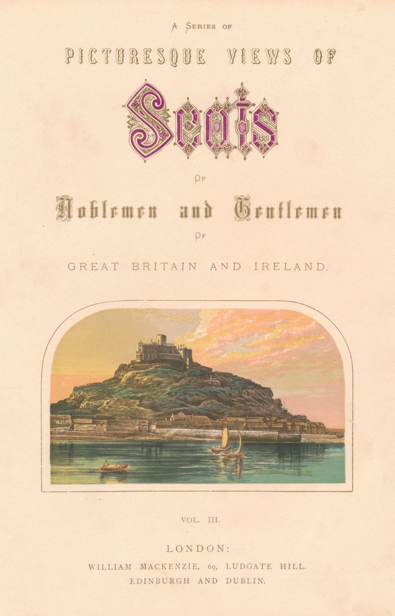 St Michaels Mount, 1880. tekijältä Unbekannt