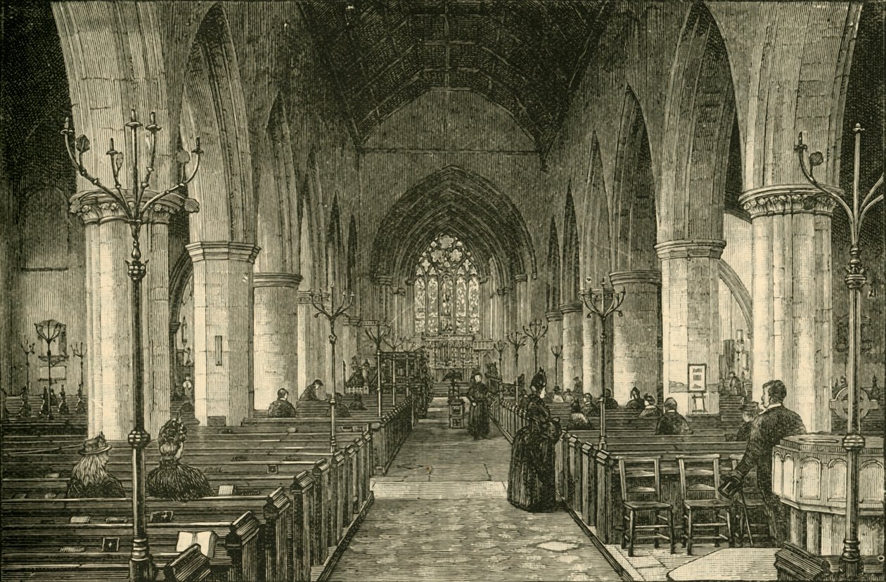 Pyhän Nikolauksen kirkko: Nave, 1886, 1898. tekijältä Unbekannt