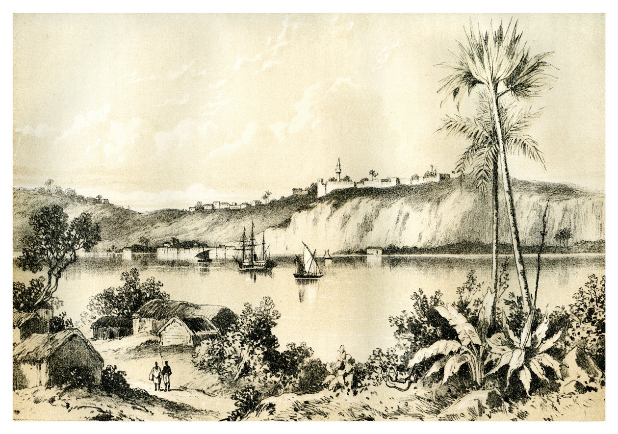 St Paul de Loanda Luanda, Angola, n. 1854 1883 tekijältä Unbekannt