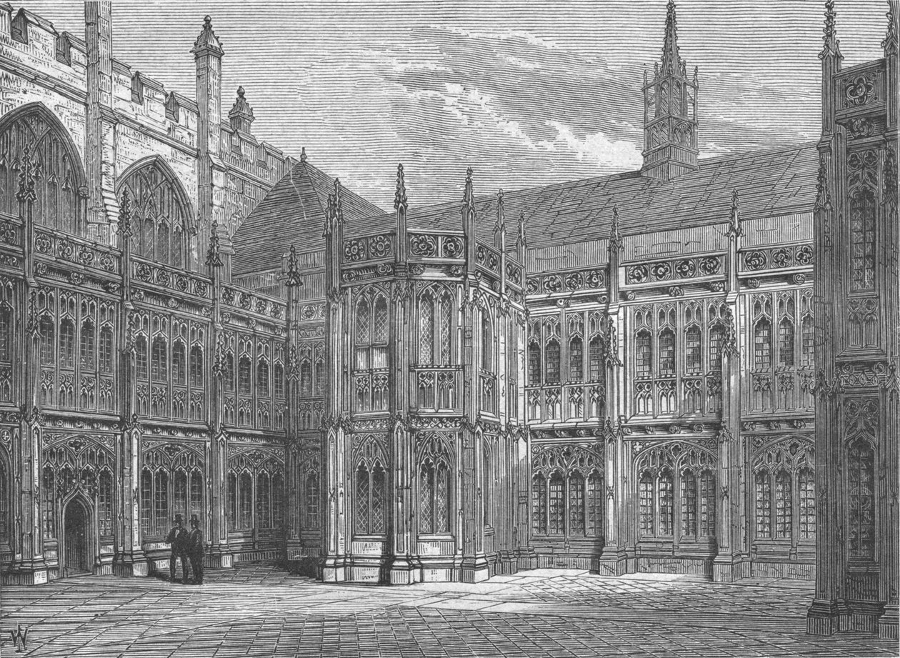 St Stephens Cloisters, 1897 tekijältä Unbekannt