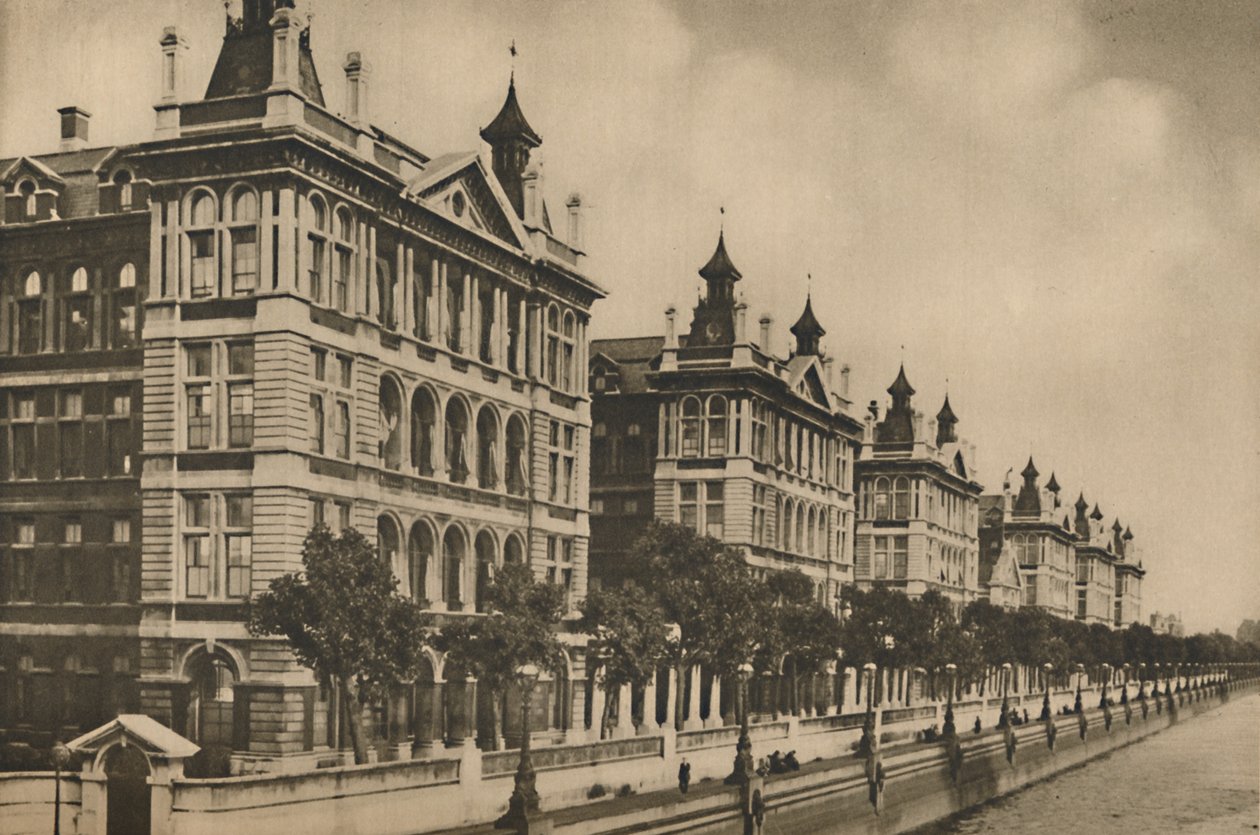 St. Thomasin sairaala poistettiin Southwarkista lähes 800 vuoden jälkeen, n. 1935. tekijältä Unbekannt