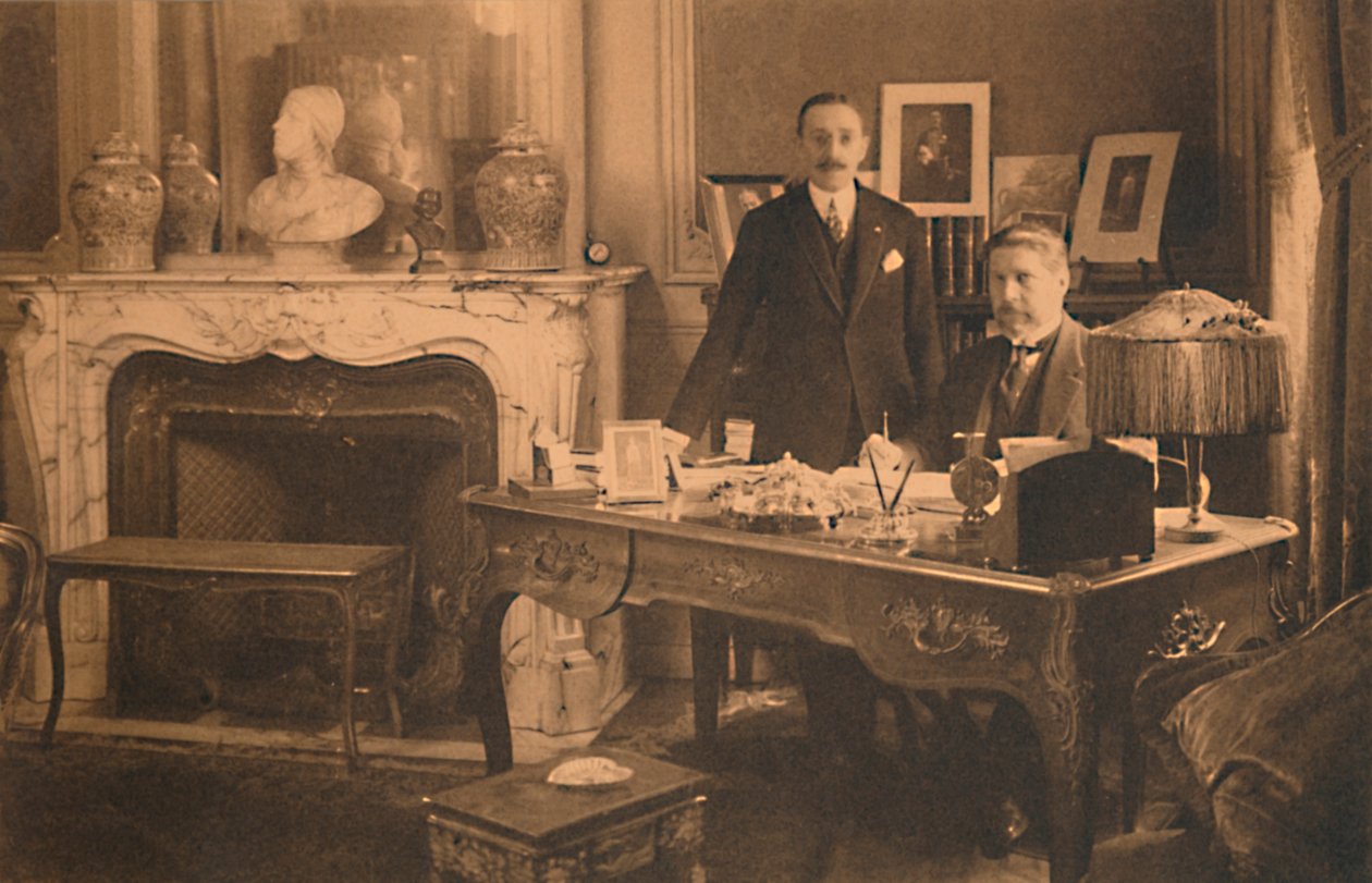 Henkilökunta Kuuban suurlähetystössä Brysselissä, Belgiassa, 1927. tekijältä Unbekannt