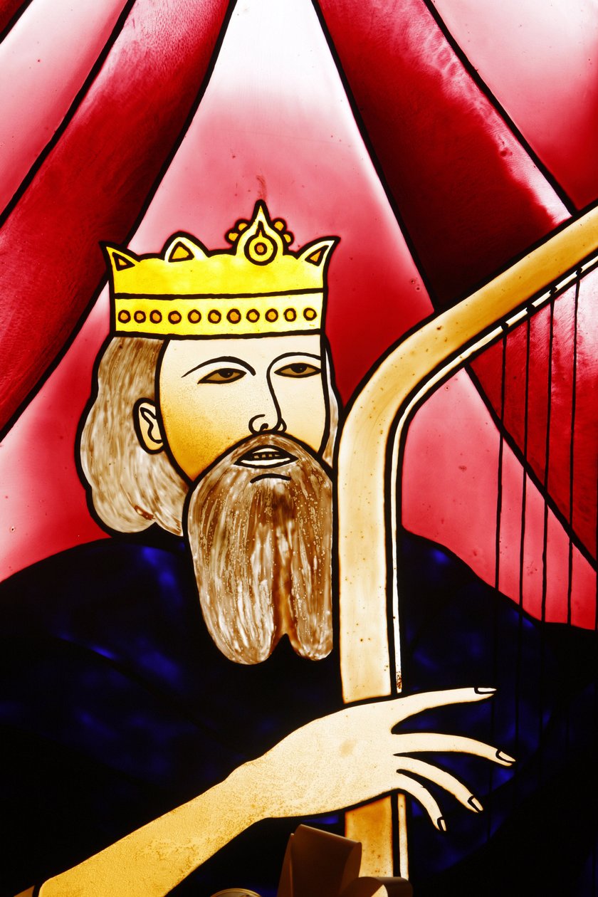 Lasimaalaus: King David, Lome, Togo tekijältä Unbekannt