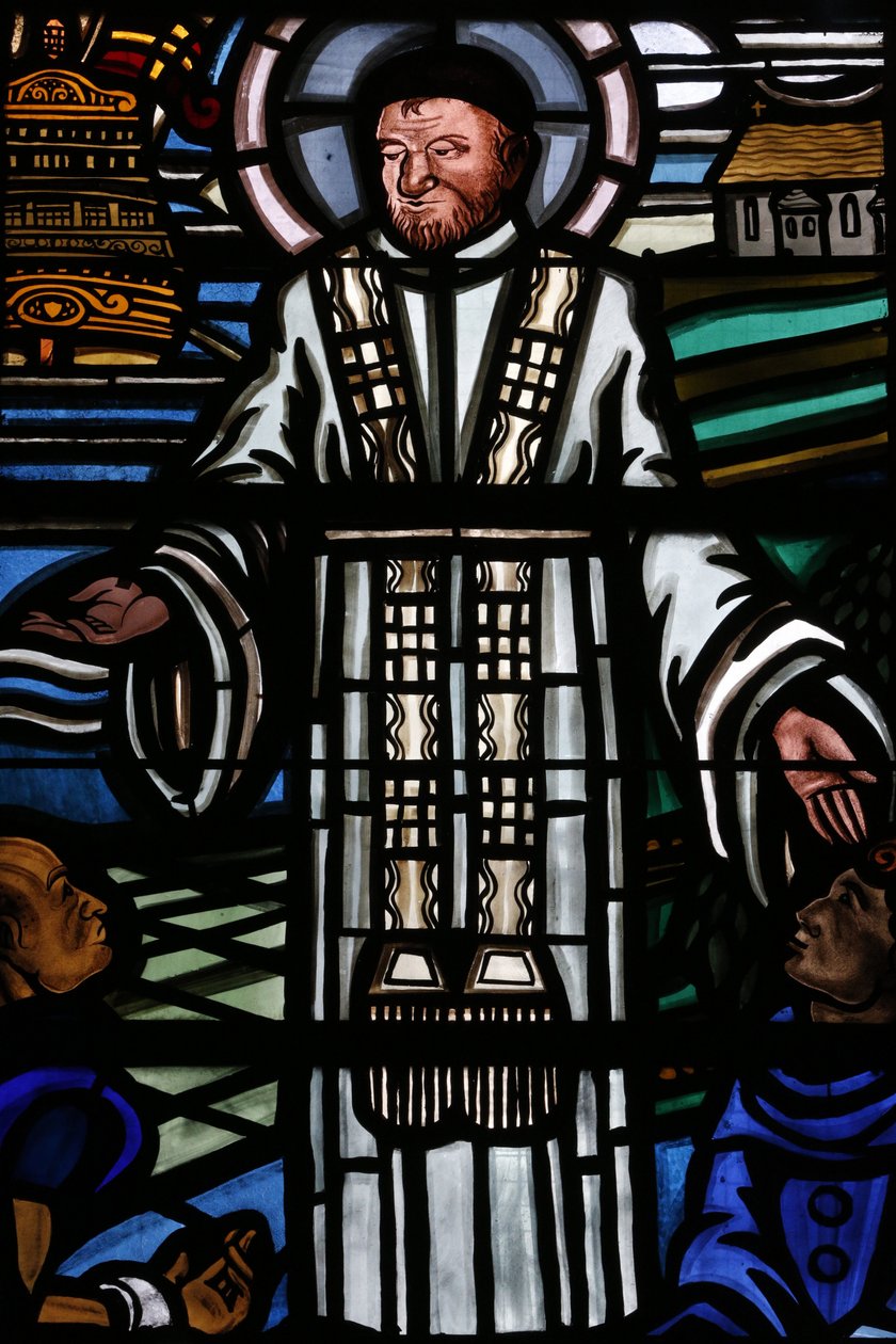 Lasimaalaus. Saint Vincent de Paul, Pariisi, Ranska tekijältä Unbekannt