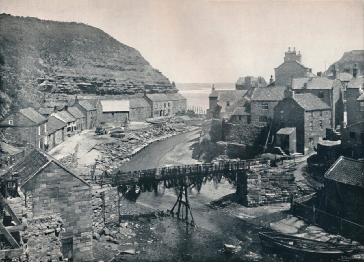 Staithes - Katse kohti merta, 1895 tekijältä Unbekannt