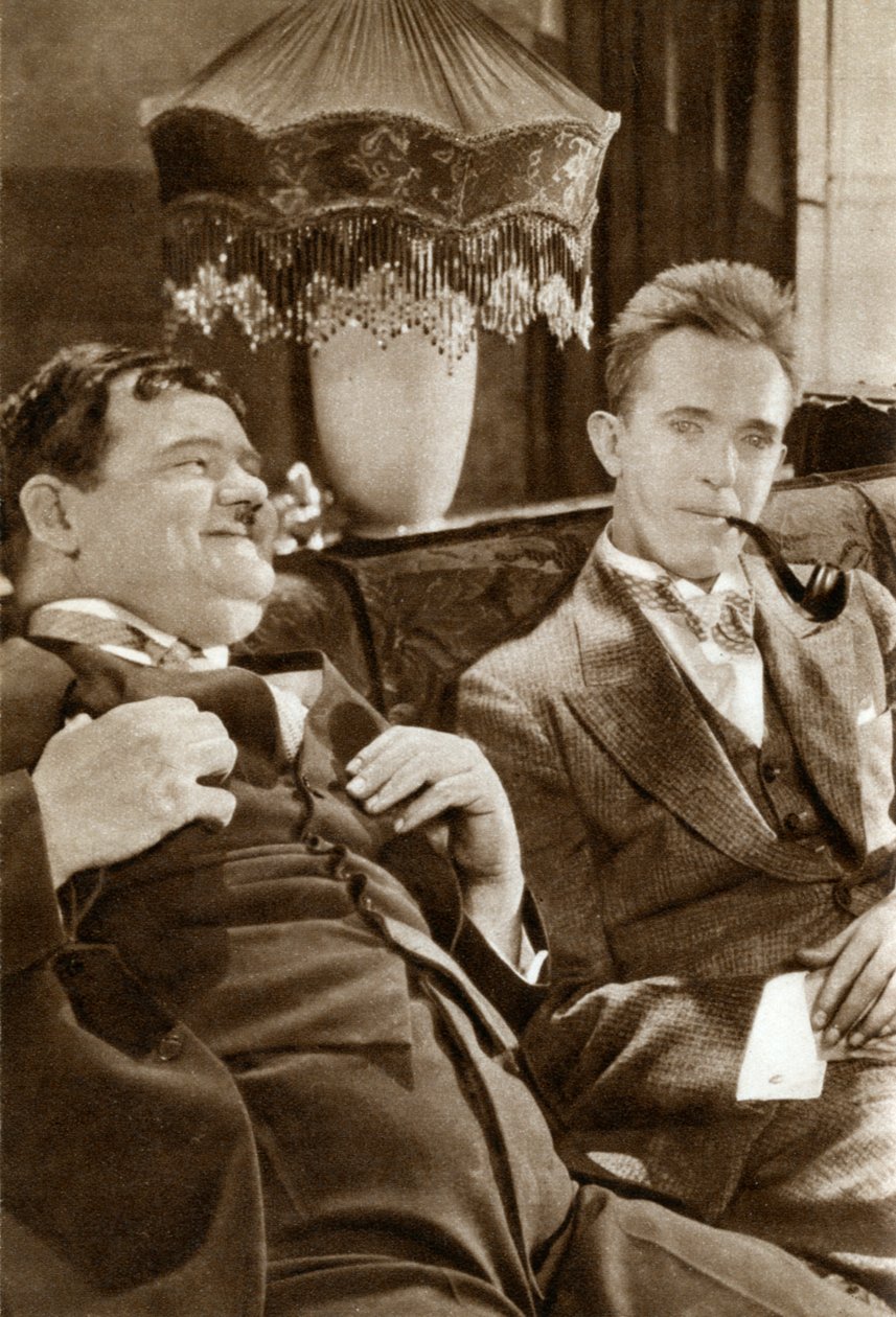 Stan Laurel ja Oliver Hardy, amerikkalainen komediaduo, 1933 tekijältä Unbekannt