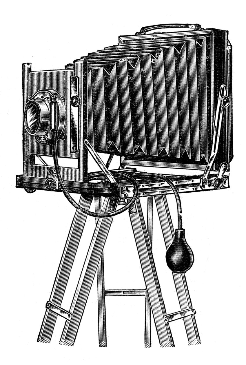 Jalustakamera, 1904 tekijältä Unbekannt