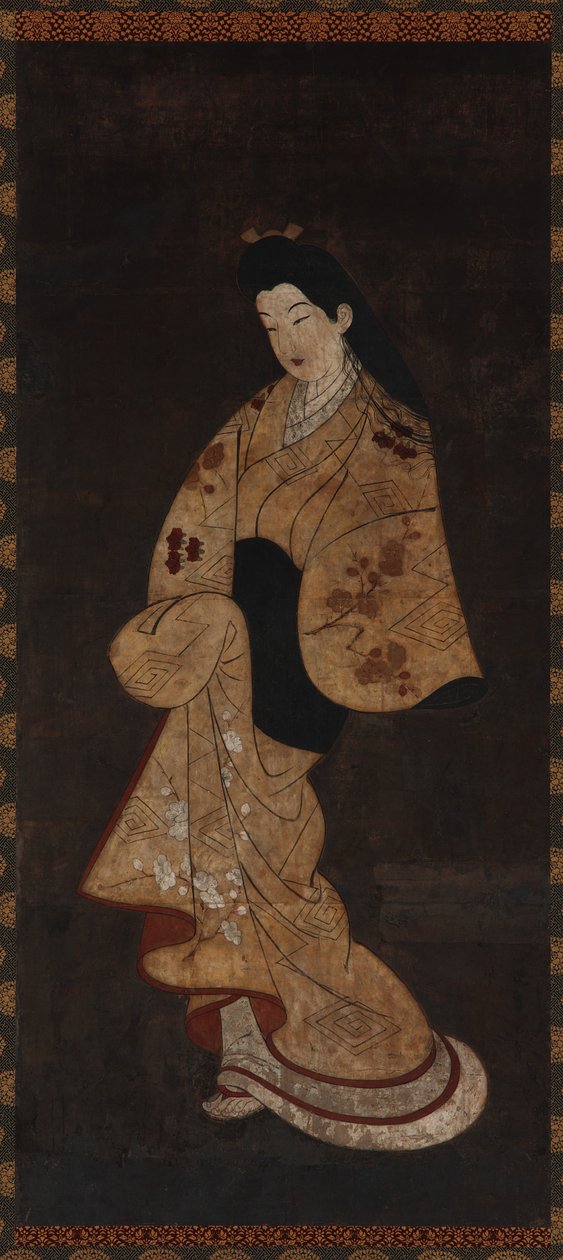 Pysyvä tyttöhahmo, Edo-kausi, 1700-luku. tekijältä Unbekannt