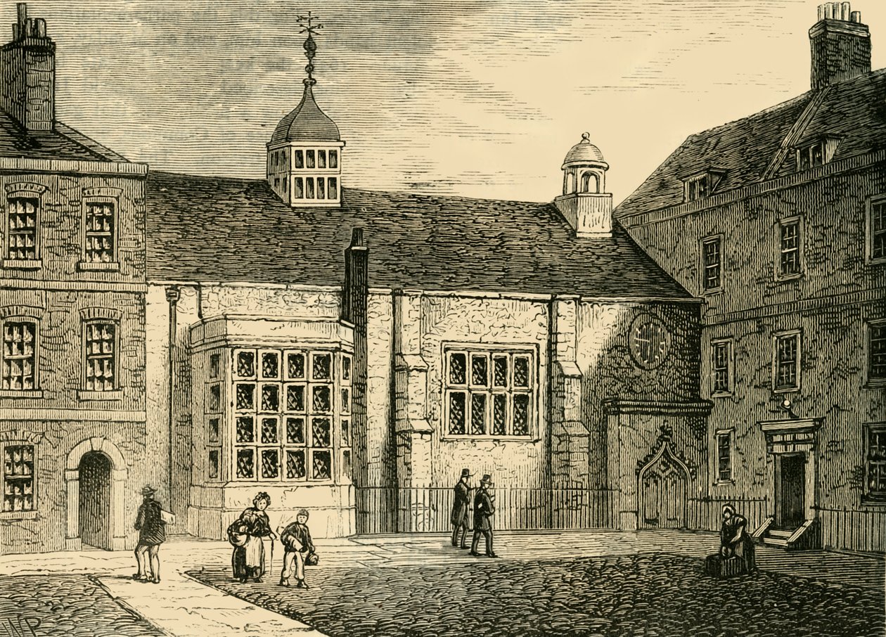 Staples Inn, 1872. tekijältä Unbekannt