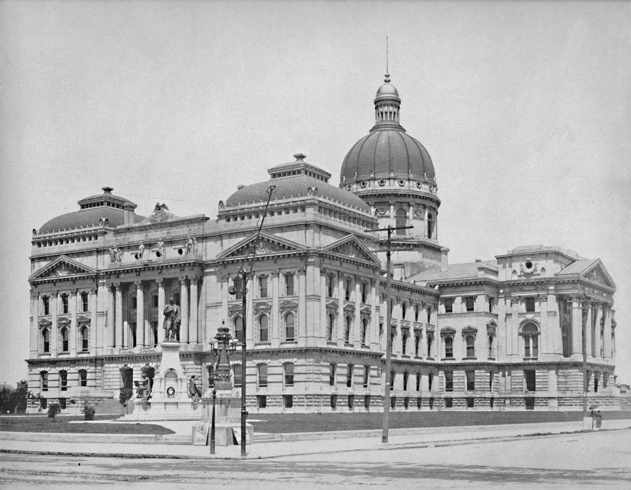 State Capitol, Indianapolis, Indiana, 1897. tekijältä Unbekannt
