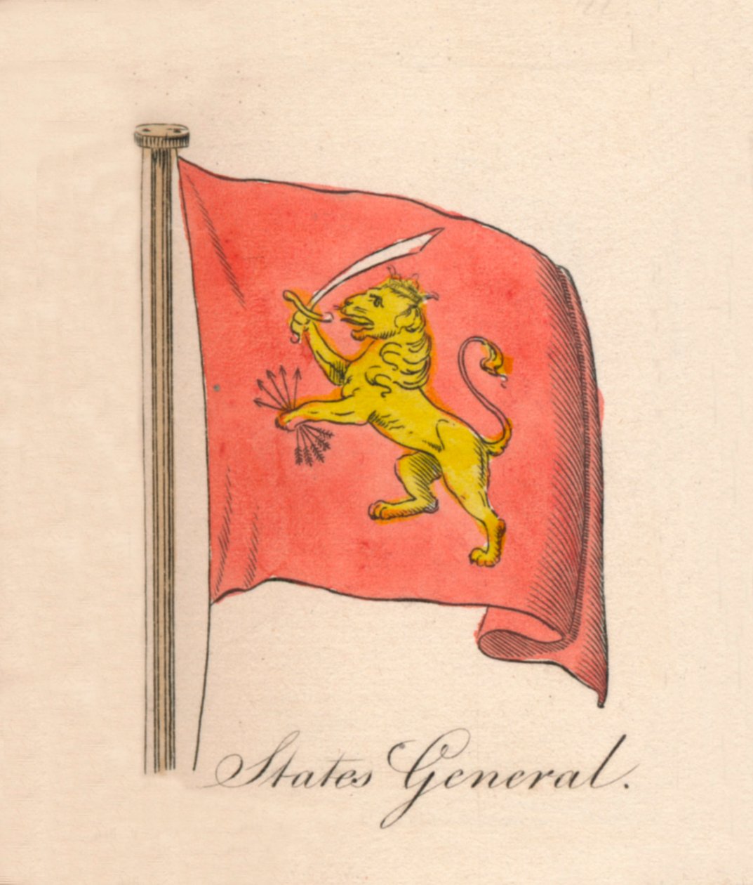 Osavaltioiden kenraali, 1838 tekijältä Unbekannt