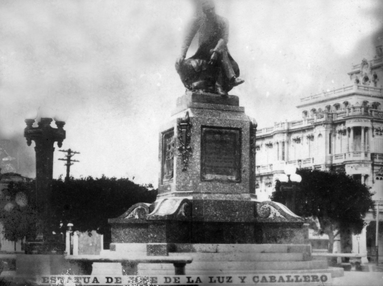 Don Jose de la Luz Caballeron patsas, 1912, 1920-luku tekijältä Unbekannt
